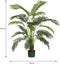 Mica Decorations Areca Palm Kunstplant in Pot - H134 x Ø50 cm - Groen