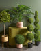 Mica Decorations Areca Palm Kunstplant in Pot - H134 x Ø50 cm - Groen