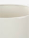 Mica Decorations Aries Bloempot op Standaard - Set van 3 - H32 x Ø24 cm - Wit