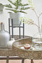 Mica Decorations Ascot Plantenstandaard - L16,5 x B16,5 x H25 cm - Metaal - Zwart