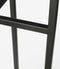 Mica Decorations Ascot Plantenstandaard - L16,5 x B16,5 x H25 cm - Metaal - Zwart