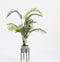 Mica Decorations Ascot Plantenstandaard - L21 x B21 x H35 cm - Metaal - Zwart