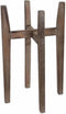 Mica Decorations Ascot Plantenstandaard - L38 x B38 x H60 cm - Hout - Lichtbruin
