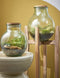 Mica Decorations Ascot Plantenstandaard - L38 x B38 x H60 cm - Hout - Lichtbruin