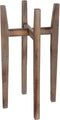 Mica Decorations Ascot Plantenstandaard - L38 x B38 x H71 cm - Hout - Lichtbruin