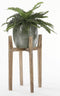 Mica Decorations Ascot Plantenstandaard - L38 x B38 x H71 cm - Hout - Lichtbruin