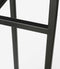 Mica Decorations Ascot Plantenstandaard XL - L38 x B38 x H71 cm - Metaal - Zwart