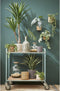 Mica Decorations Atlantic Mand voor Planten - H18 x Ø18 cm - Zeegras - Lichtbruin