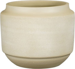 Mica Decorations Aveiro Bloempot - 31x31x25 cm - Terracotta - Taupe