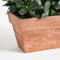Mica Decorations Azalea Kunstplant in Balkonbak Slate - L29 x B13 x H27 cm - Perzik