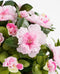 Mica Decorations Azalea Kunstplant in Bloempot Stan - H27 x Ø20 cm - Roze
