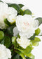Mica Decorations Azalea Kunstplant in Bloempot Stan - H27 x Ø20 cm - Wit