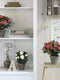 Mica Decorations Azalea Kunstplant in Bloempot Stan - H27 x Ø20 cm - Wit