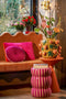 Mica Decorations Azalea Kunstplant in Bloempot Stan - H31 x Ø26 cm - Perzik
