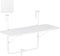 Mica Decorations Balkon Tuin Tafel - 88x51x67 cm - Ijzer - Wit