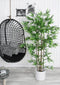 Mica Decorations Bamboe Kunstplant - H155 x Ø90 cm - Groen