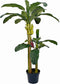 Mica Decorations Bananenboom Kunstplant - H180 x Ø115 cm - groen