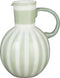 Mica Decorations Bazaar Vaas - H21 x Ø18 cm - Glas - Lichtgroen