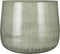 Mica Decorations Benson Bloempot - H27 x Ø32 cm - Metaal - Donkergroen