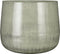 Mica Decorations Benson Bloempot - H32 x Ø37 cm - Metaal - Lichtgrijs