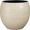 Mica Decorations Bent Bloempot - 28x28x28 cm - Terracotta - Grijs
