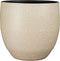 Mica Decorations Bent Bloempot - 34x34x34 cm - Terracotta - Grijs