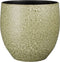 Mica Decorations Bent Bloempot - 34x34x34 cm - Terracotta - Groen