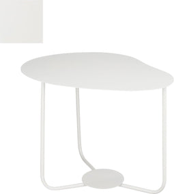 Mica Decorations Bijzettafel - 55 x 41 x 40 cm - Metaal - Wit