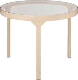 Mica Decorations Bijzettafel - H45 x Ø60 cm - Ijzer - Roze