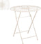 Mica Decorations Biryani Bistro Tuin Tafel - H72xØ69 cm - Beige