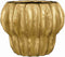 Mica Decorations Bloempot Altea - 24.5x24.5x20 cm - Keramiek - Goud