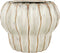 Mica Decorations Bloempot Altea - 24.5x24.5x20 cm - Keramiek - Wit