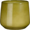 Mica Decorations Bloempot Amber - 21x21x18 cm - Keramiek - Groen