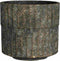 Mica Decorations Bloempot Apiro - 22x22x21 cm - Cement - Zwart