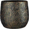 Mica Decorations Bloempot Arthur - 38x38x31 cm - Terracotta - Goud
