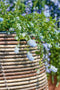 Mica Decorations Bloempot Cancun - 45x45x40 cm - Gerecycled Plastic - Bruin- Set van 3