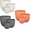 Mica Decorations Bloempot Corda - 37x37x36 cm - Magnesium - Off Wit,Grijs,Salmon