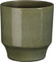 Mica Decorations Bloempot Diaz - 17x17x17 cm - Terracotta - Groen