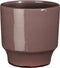 Mica Decorations Bloempot Diaz - 17x17x17 cm - Terracotta - Paars