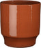 Mica Decorations Bloempot Diaz - 21x21x22 cm - Terracotta - Oranje