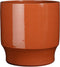 Mica Decorations Bloempot Diaz - 27x27x28 cm - Terracotta - Oranje