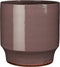 Mica Decorations Bloempot Diaz - 27x27x28 cm - Terracotta - Paars
