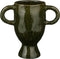 Mica Decorations Bloempot Elena - 25x13x23 cm - Keramiek - Groen