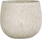 Mica Decorations Bloempot Elio - 23.5x23.5x20.5 cm - cement - Licht Grijs