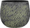 Mica Decorations Bloempot Elio - 23.5x23.5x20.5 cm - cement - Antraciet