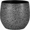 Mica Decorations Bloempot Enrique - 22x22x21 cm - Terracotta - Grijs
