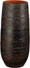 Mica Decorations Bloempot Enrique - 23x23x50 cm - Terracotta - Bruin