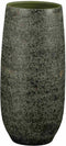 Mica Decorations Bloempot Enrique - 23x23x50 cm - Terracotta - Groen