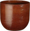 Mica Decorations Bloempot Enzo - 23x23x21 cm - Terracotta - Oker
