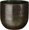 Mica Decorations Bloempot Enzo - 23x23x21 cm - Terracotta - Donkergroen
